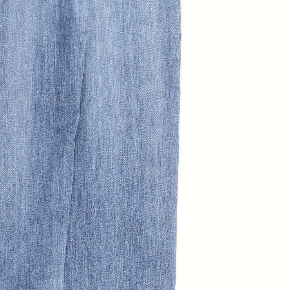 Uniqlo Womens Blue Cotton Skinny Jeans Size 30 in L31 in Slim Zip
