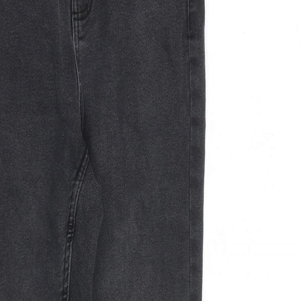 Womens UK Size XS Pieces Regular Fit Skinny Grey Jeans