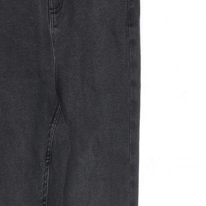 Womens UK Size XS Pieces Regular Fit Skinny Grey Jeans
