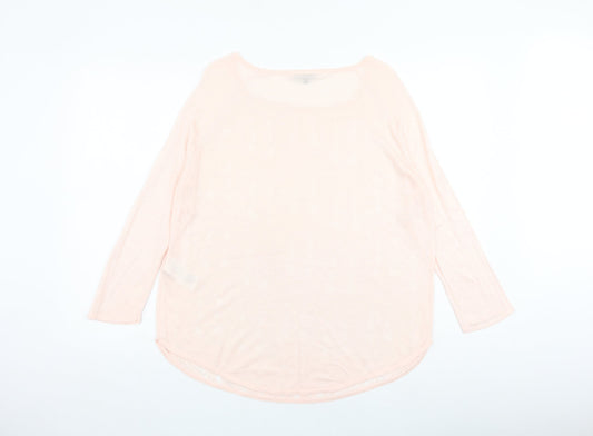 Womens UK Size 14 Warehouse Pink Pullover Jumper
