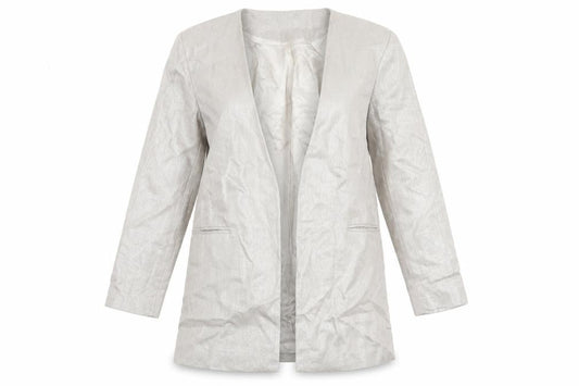 Womens UK Size L Zara Beige Jacket