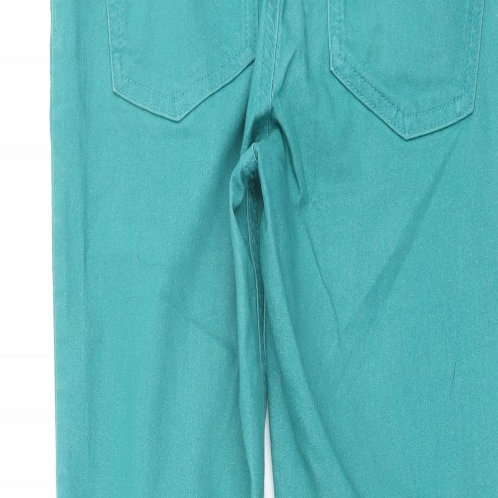 Womens UK Size 8 Marks and Spencer Regular Fit Jegging Green Jeans