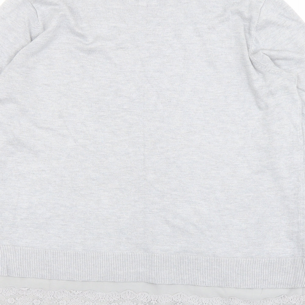 Womens UK Size 12 RJR.John Rocha Blue Pullover Jumper
