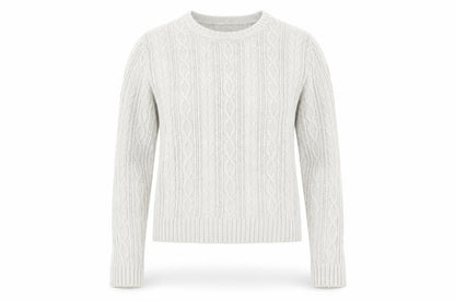 Womens UK Size S Jeanne Pierre Beige Pullover Jumper