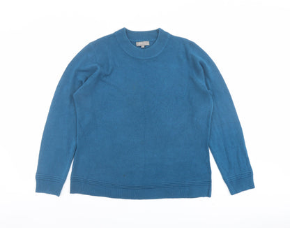 Womens UK Size L First Avenue Blue Pullover Jumper