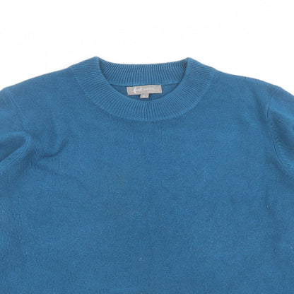 Womens UK Size L First Avenue Blue Pullover Jumper
