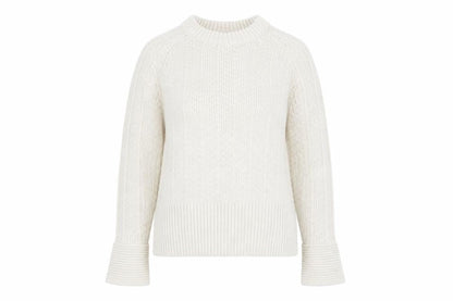 Womens UK Size XS H&M Ivory Pullover Jumper