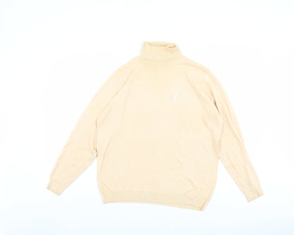 Womens UK Size 14 Marks and Spencer Orange Pullover Jumper
