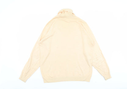 Womens UK Size 14 Marks and Spencer Orange Pullover Jumper