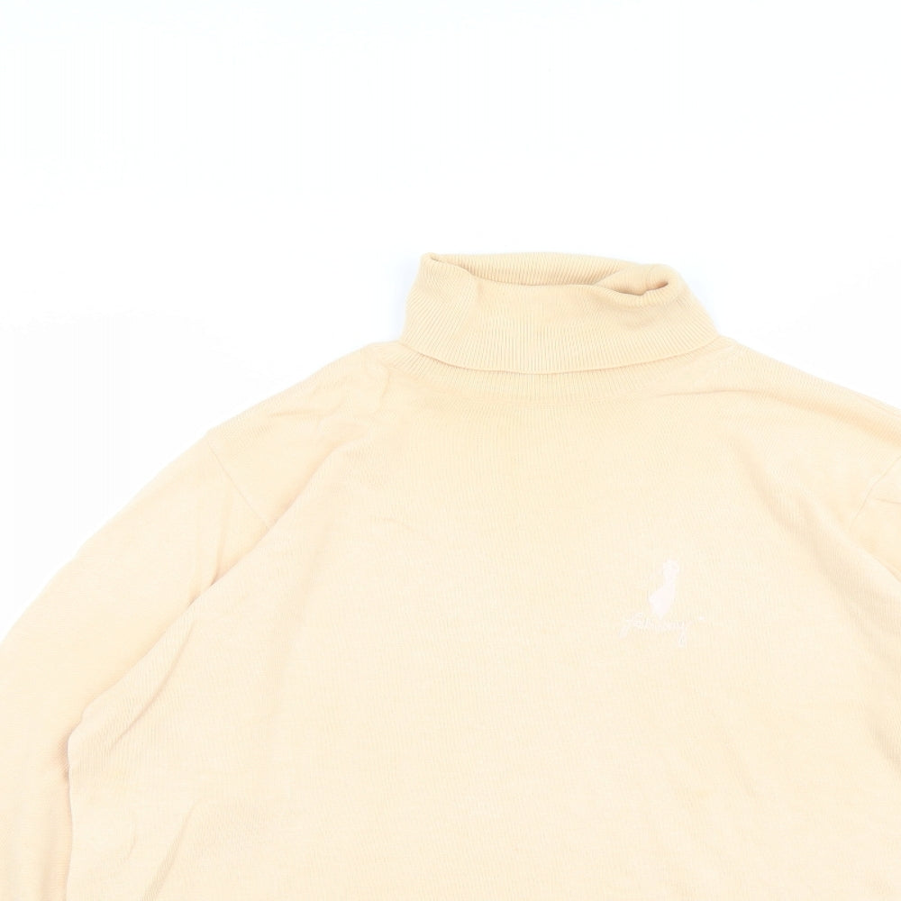 Womens UK Size 14 Marks and Spencer Orange Pullover Jumper