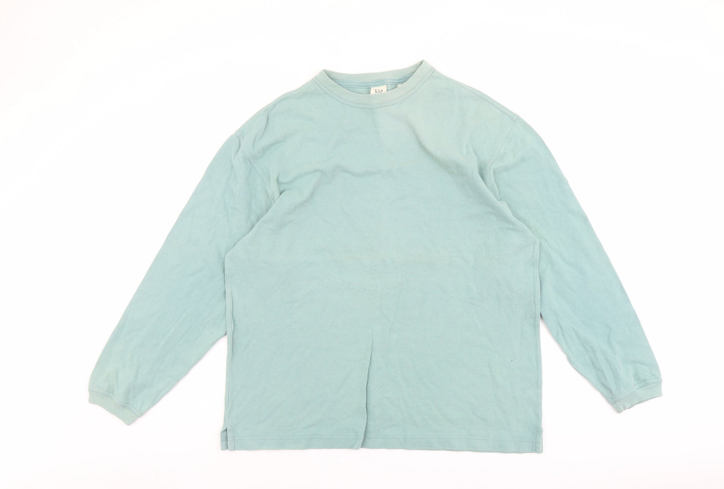 Mens UK Size L Gap Green Pullover Sweatshirt