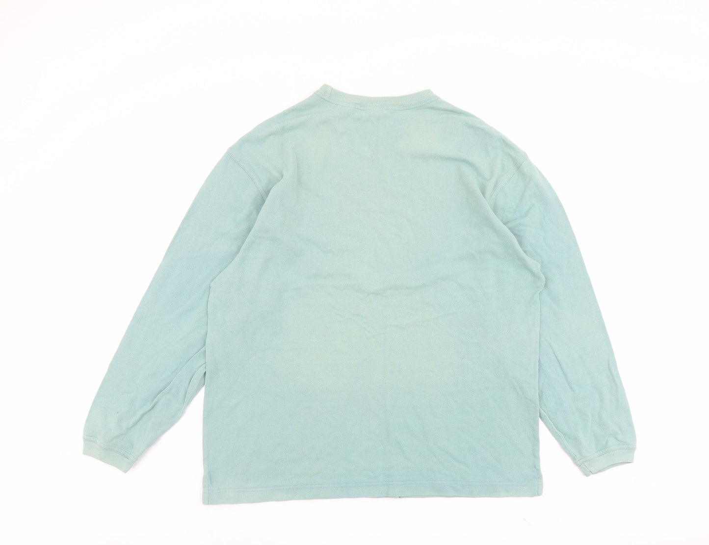 Mens UK Size L Gap Green Pullover Sweatshirt