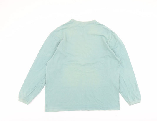 Mens UK Size L Gap Green Pullover Sweatshirt