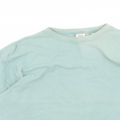 Mens UK Size L Gap Green Pullover Sweatshirt