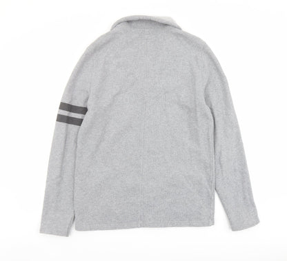 Mens UK Size M Gap Grey Cardigan Sweatshirt