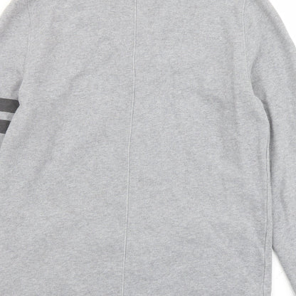 Mens UK Size M Gap Grey Cardigan Sweatshirt