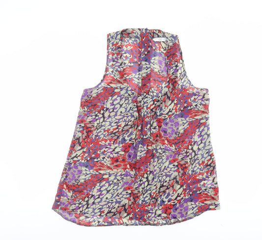 Womens UK Size 10 New Look Multicoloured Basic Tank