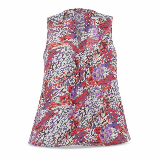 Womens UK Size 10 New Look Multicoloured Basic Tank