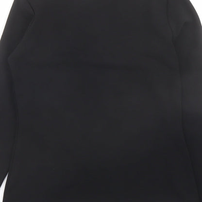 Womens UK Size M H&M Black Basic T-Shirt