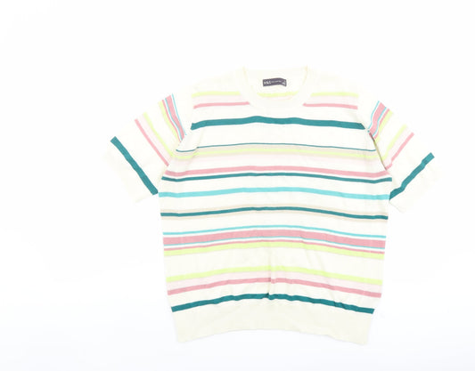 Womens UK Size 14 Marks and Spencer Multicoloured Pullover Jumper