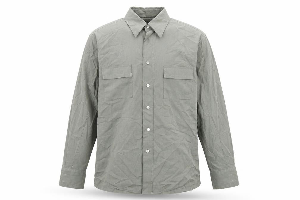 Mens UK Size S Mexx Green  Button-Up Long Sleeve Casual Shirt