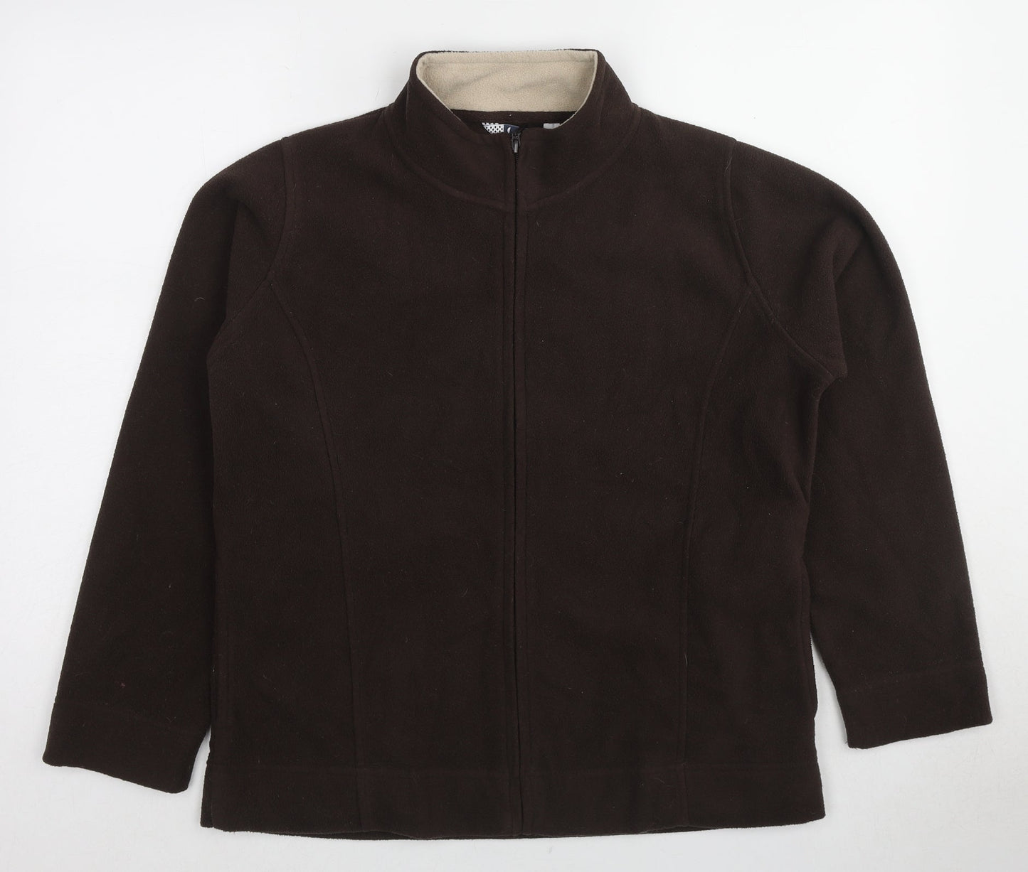 Womens UK Size 14 EWM Brown Jacket