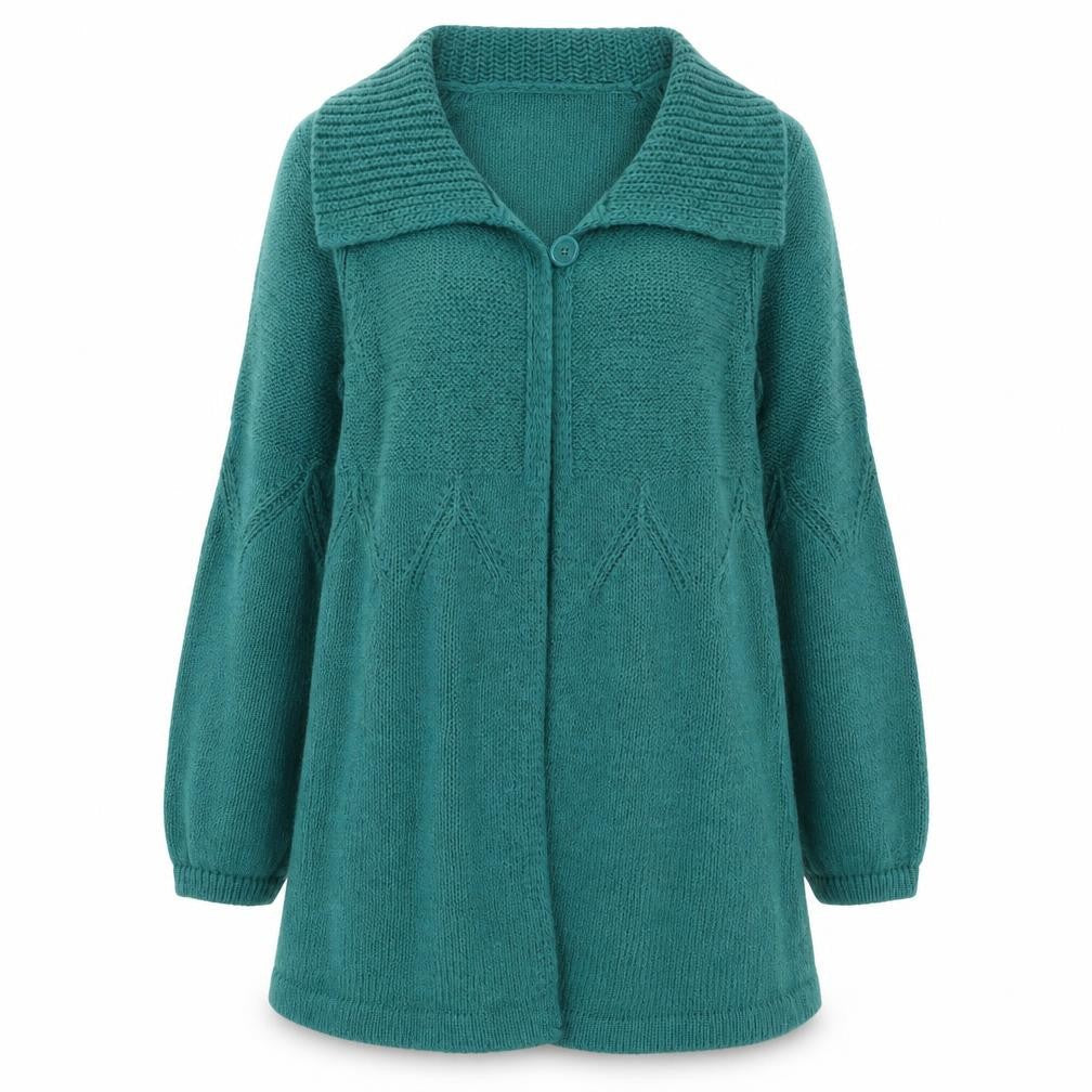 Womens UK Size 12 Marks and Spencer Blue Cardigan Jumper