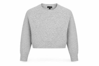 Womens UK Size 12 Topshop Grey Pullover Jumper