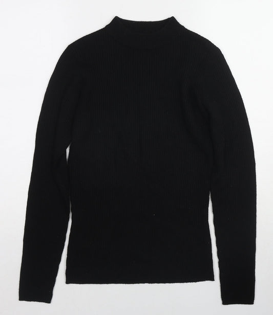 Womens UK Size L Brave Soul Black Pullover Jumper
