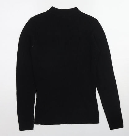 Womens UK Size L Brave Soul Black Pullover Jumper