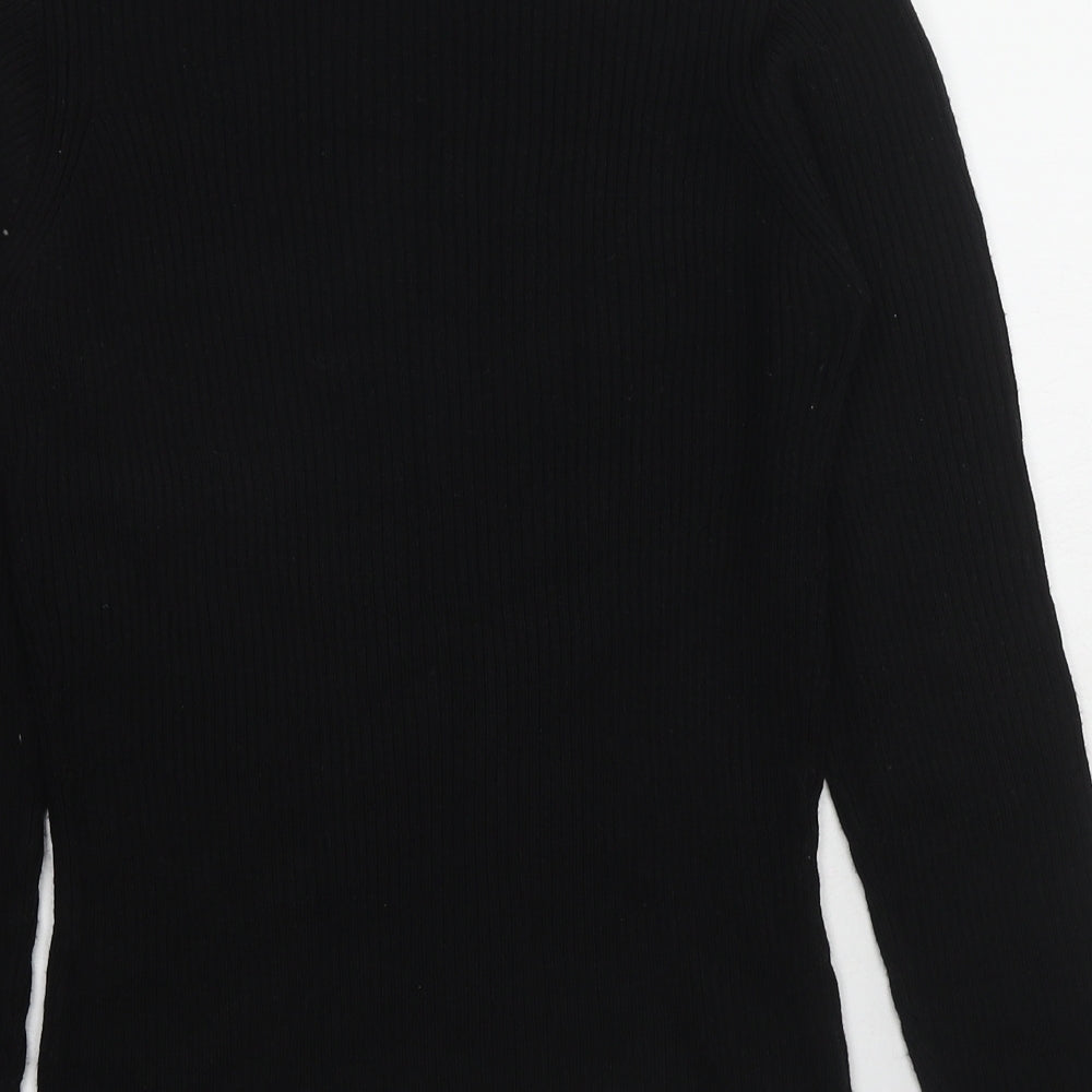 Womens UK Size L Brave Soul Black Pullover Jumper