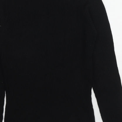 Womens UK Size L Brave Soul Black Pullover Jumper