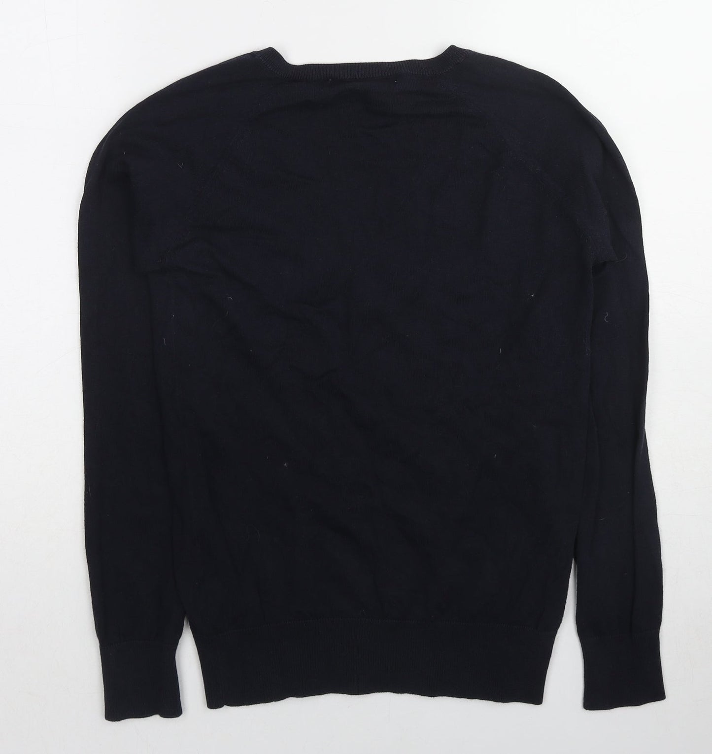 Womens UK Size L Zara Blue Pullover Jumper