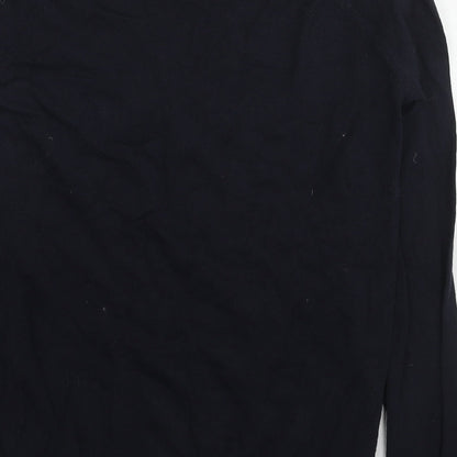 Womens UK Size L Zara Blue Pullover Jumper