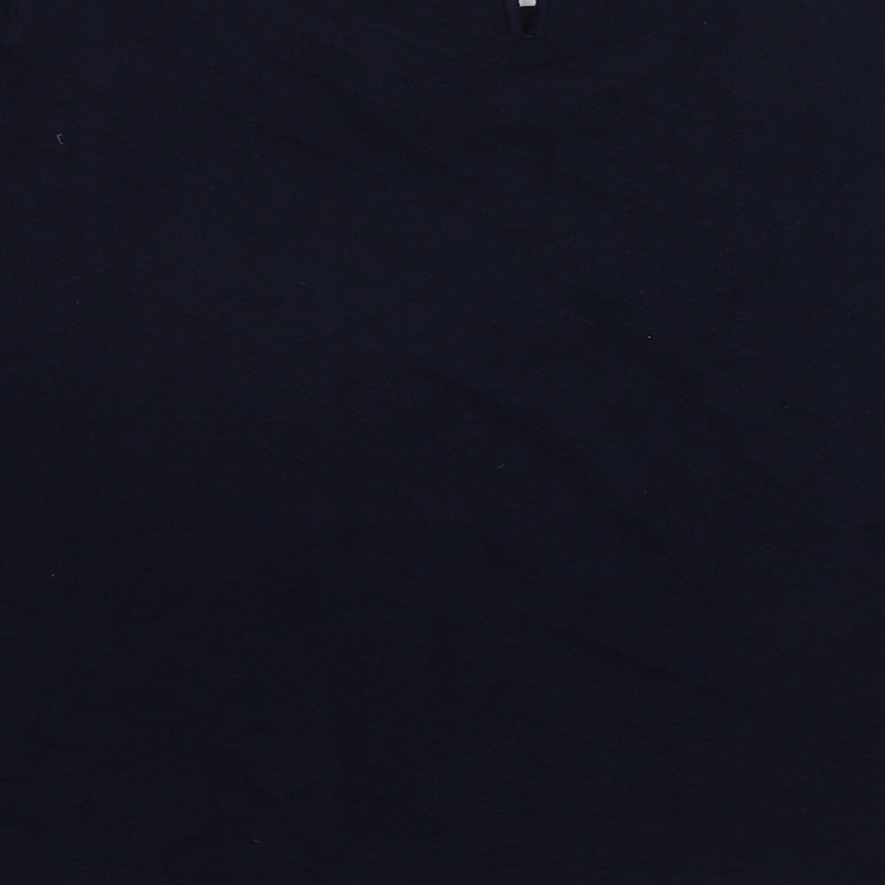 Womens UK Size 18 Marks and Spencer Blue Basic T-Shirt
