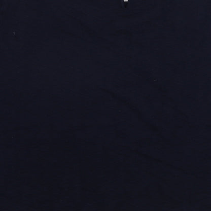 Womens UK Size 18 Marks and Spencer Blue Basic T-Shirt