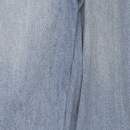 Womens UK Size 28 in H&M Regular Fit Straight Blue Jeans