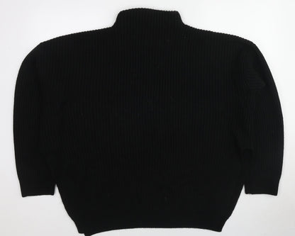 Womens UK Size XL PRETTYLITTLETHING Black Pullover Jumper