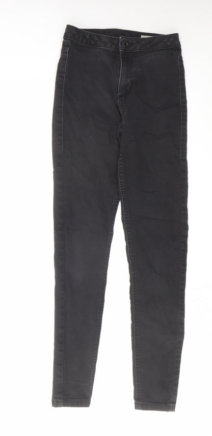 Womens UK Size 8 Marks and Spencer Regular Fit Skinny Black Jeans