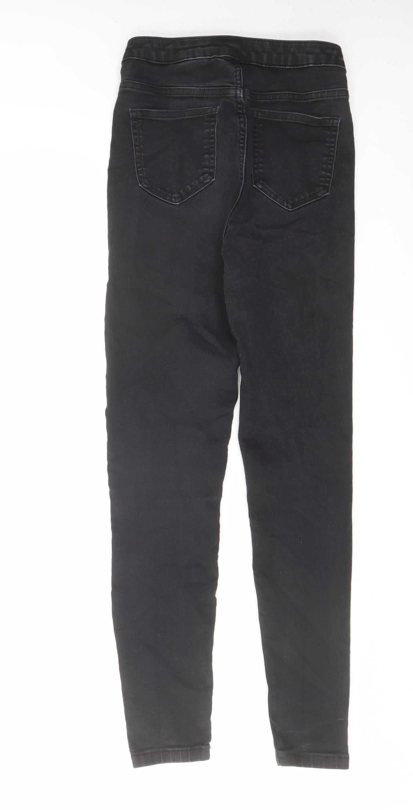 Womens UK Size 8 Marks and Spencer Regular Fit Skinny Black Jeans