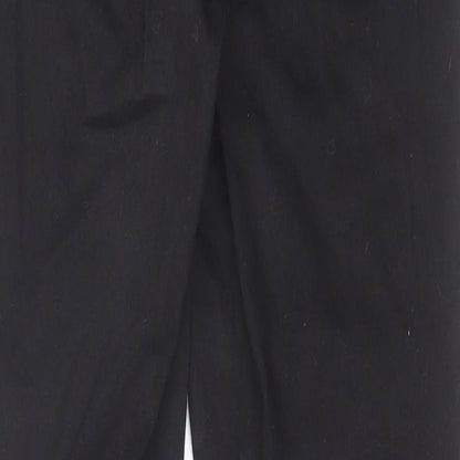 Denim & Co. Womens Black Cotton Skinny Jeans Size 8 L29 in Regular Zip