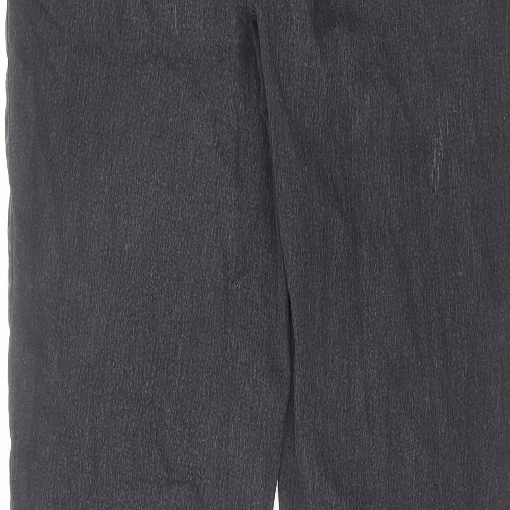 Denim & Co. Womens Black Cotton Jegging Jeans Size 14 L28 in Regular