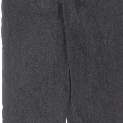 Denim & Co. Womens Black Cotton Jegging Jeans Size 14 L28 in Regular