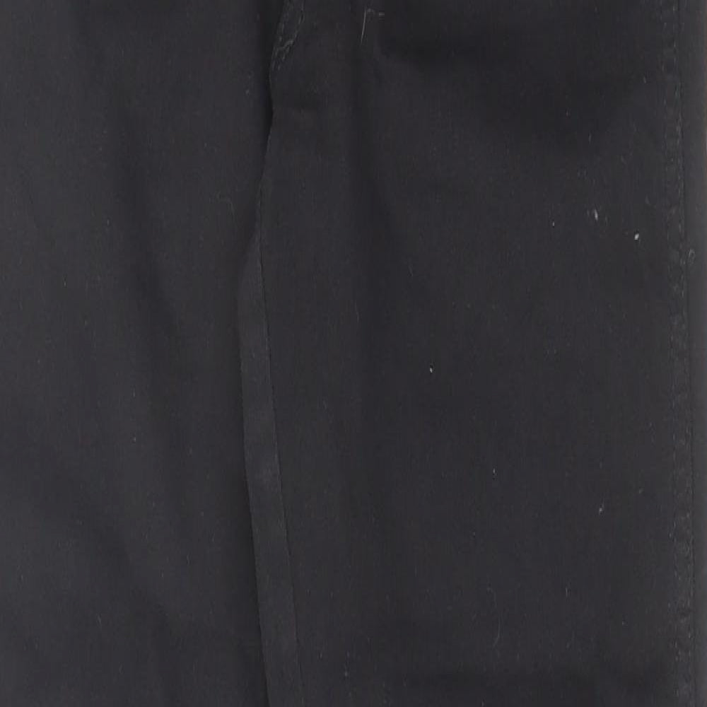 Womens UK Size 25 in H&M Regular Fit Skinny Black Jeans