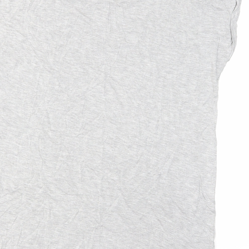 Womens UK Size 10 NEXT Grey Basic T-Shirt