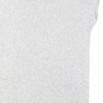 Womens UK Size 10 NEXT Grey Basic T-Shirt