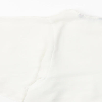 Womens UK Size 6 Select White Basic Blouse