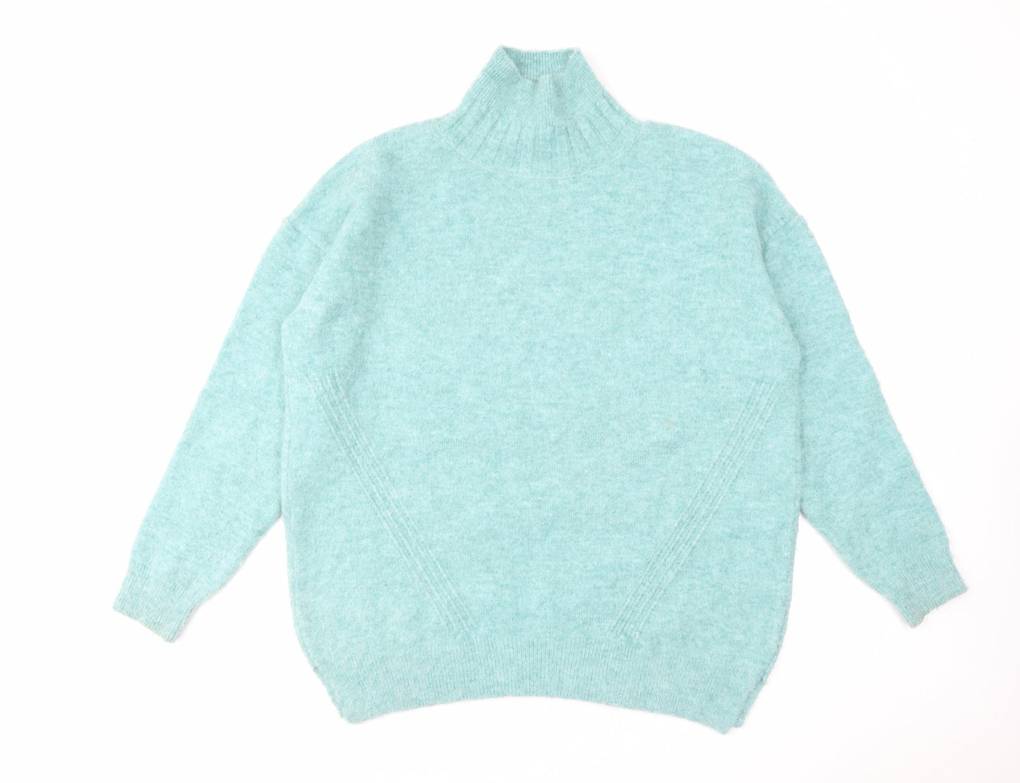 Womens UK Size S Topshop Blue Pullover Jumper