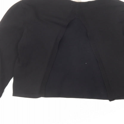 Womens UK Size 12 H&M Black Pullover Jumper