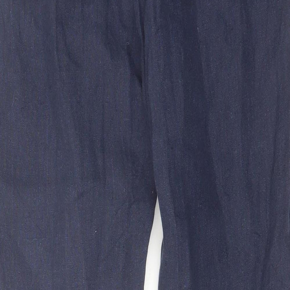 Womens UK Size 30 in H&M Regular Fit  Blue Trousers